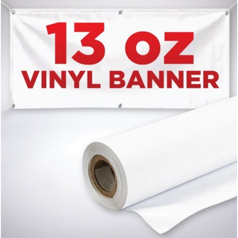 Custom 3' X 8' Premium Vinyl Banner – 13oz, Full Color, USA Made, Free Basic Design